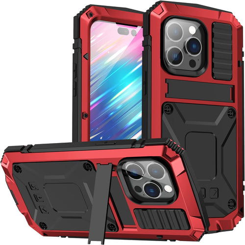 iPhone 14 Pro Heavy Duty Metal Bumper Military Grade Case - Redpepper Cases