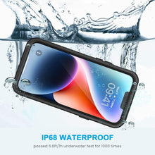 Load image into Gallery viewer, iPhone 14 Waterproof Built in Screen Protector Full Body Case - Redpepper Cases