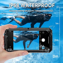 Load image into Gallery viewer, iPhone 14 Waterproof Metal Heavy Duty Full Body Built in Screen Protector Case - Redpepper Cases