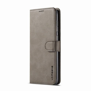 Note 10 + Leather Case | Galaxy Note 10 Flip Leather Wallet Case - Redpepper Cases