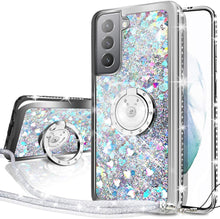 Load image into Gallery viewer, S21 Ultra Moving Liquid Holographic Sparkle Glitter Case. - Redpepper Cases