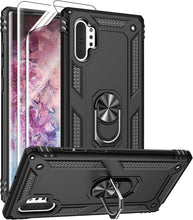 Load image into Gallery viewer, Samsung Galaxy Note 10 Plus Case Drop Tested Shockproof Cover Case Black - Redpepper Cases