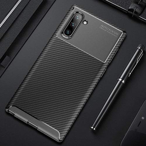 Samsung Galaxy Note 10 Plus Luxury Carbon Fiber Bumper Phone Case | Note 10 - Redpepper Cases