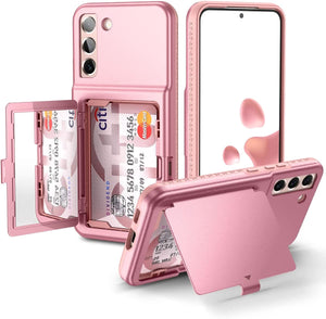 Samsung Galaxy S22 Plus Case - WeLoveCase Wallet Case Rose Gold - Redpepper Cases