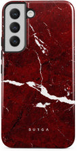 Load image into Gallery viewer, Samsung Galaxy S22 Plus Glitter Marble Hybrid 2-Layer Hard Shell Silicone Case - Redpepper Cases