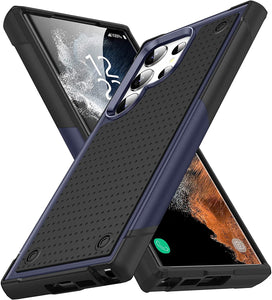 Samsung Galaxy S23 Ultra Case Soft Bumper Dual Layer Military Grade Heavy Duty Case - Redpepper Cases