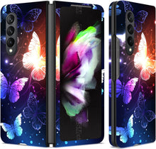 Load image into Gallery viewer, Samsung Galaxy Z Fold 4 Case,Samsung Z Fold 4 Case Glowing Butterfly - Redpepper Cases