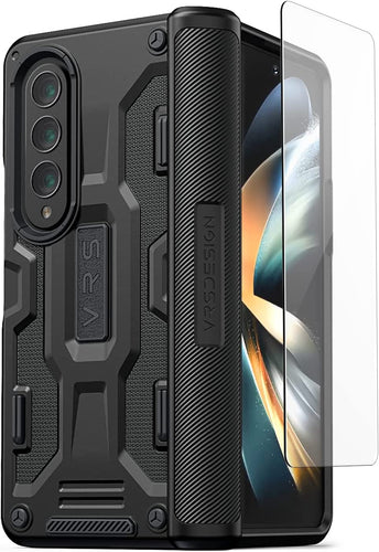 VRS Design Terra Guard Active for Galaxy Z Fold 4 5G Screen Protector (Black) - Redpepper Cases